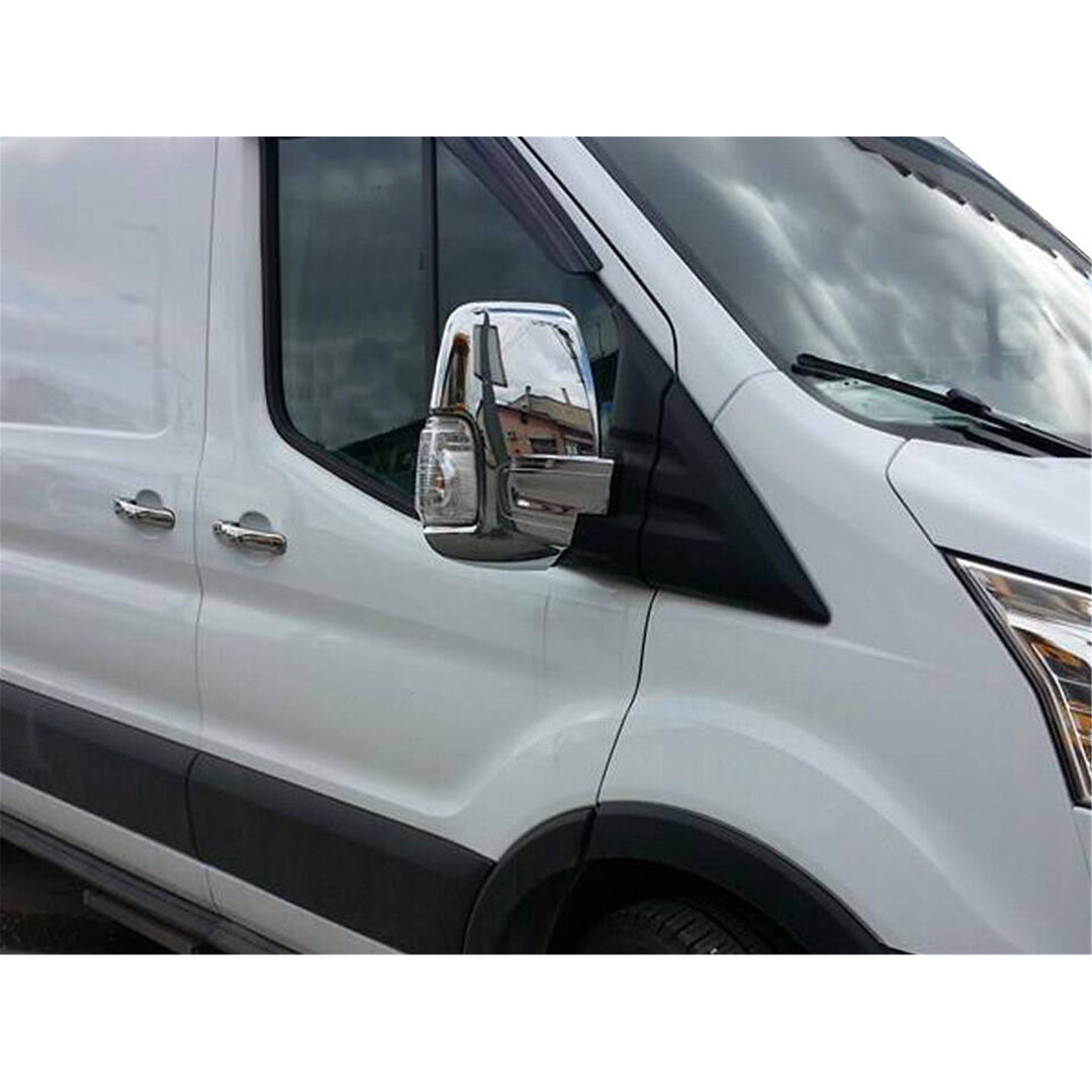 Ford Transit Ayna kapağı Set - ABS Krom | 2014-2023 Arası