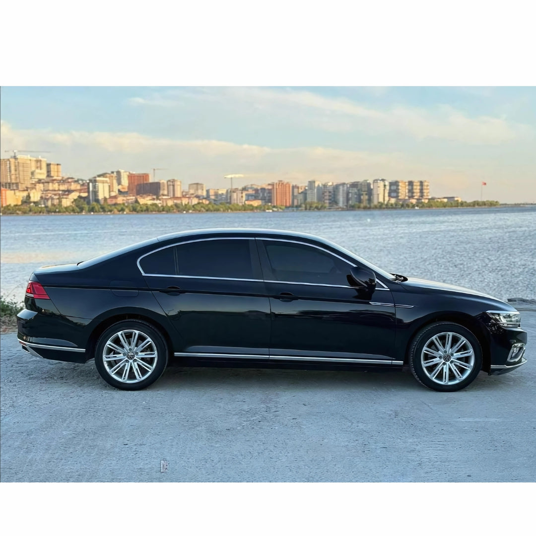 VW Passat B8 Yan Kapı Alt Çıtası - Krom (8 Parça) | 2015 ve Sonrası, SD/SW