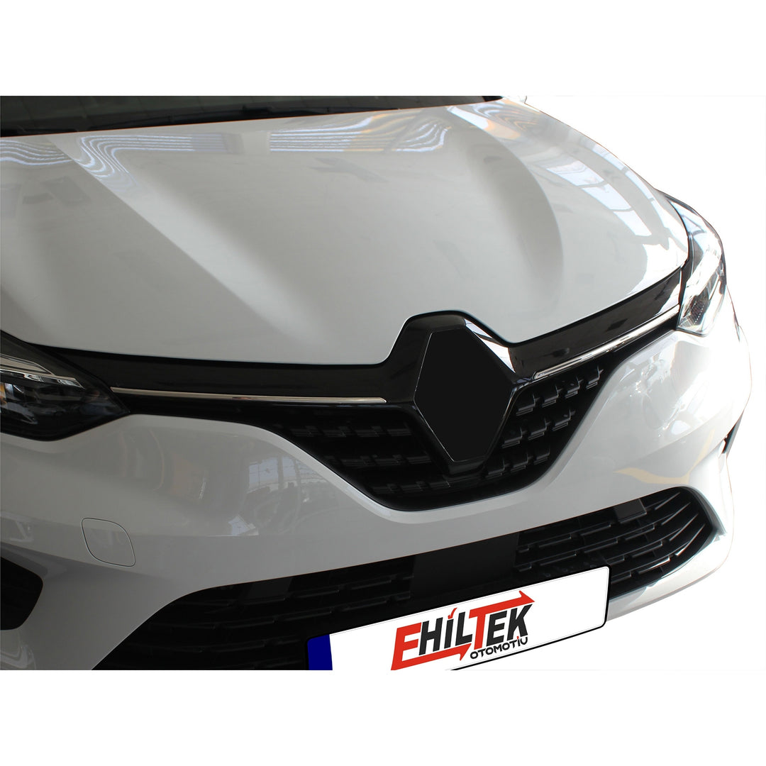 Renault Clio Ön Panjur - Krom (2 Parça) | 2012-2019 Arası, HB/SW