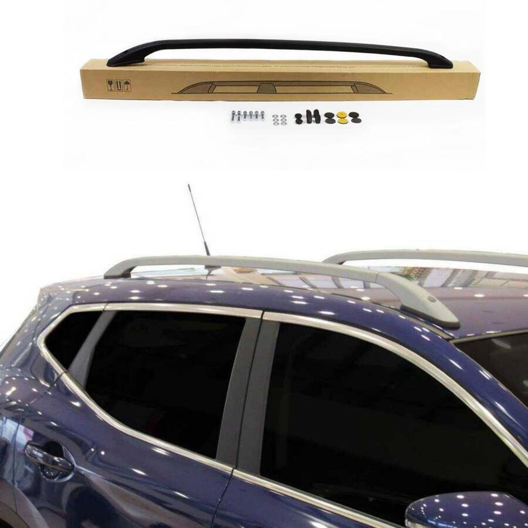 Nissan Qashqai Tavan Çıtası - Gri, Omberg | 2007-2014 Arası