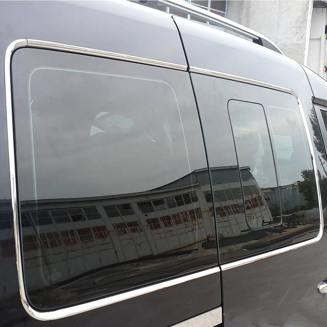 VW Caddy Cam Çerçevesi - Krom (12 Parça) | 2003-2015 Arası