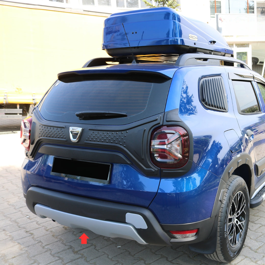 Dacia Duster Difüzör Arka Tampon Altı - Gri, Sensörsüz | 2018-2024 Arası