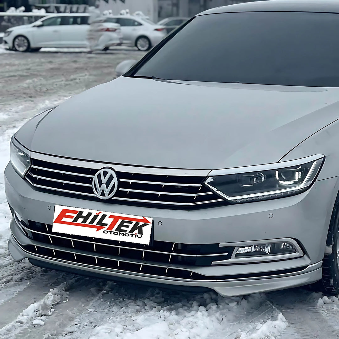 VW Passat B8 Sis Far Çerçevesi - Krom (2 Parça) | 2015-2019 Arası, SD