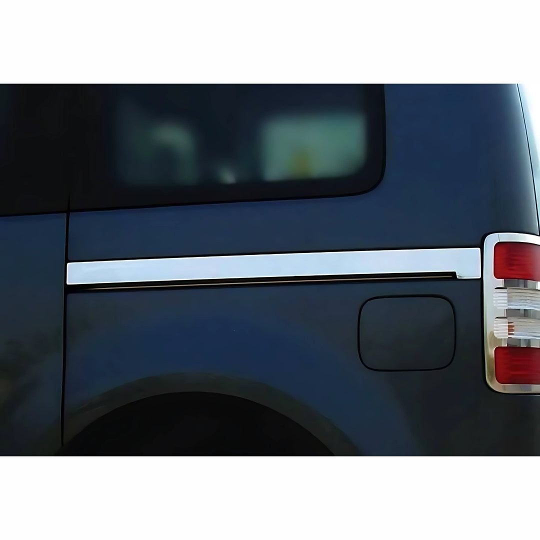 VW Caddy Sürgülü Kapı Çıtası - Krom (2 Parça) | 2003-2019 Arası