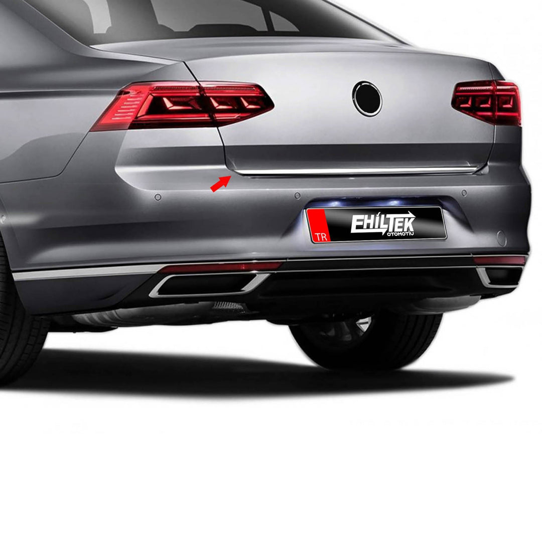 VW Passat B8 Bagaj Alt Çıtası - Krom | 2015 ve Sonrası, SD