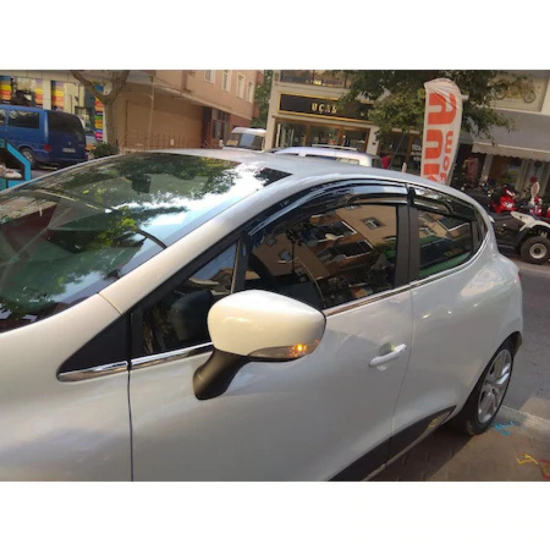 Renault Clio Cam Çıtası Alt - Krom (8 Parça) | 2012-2019 Arası, HB