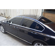 VW Passat B8 Cam Çerçevesi - Krom (8 Parça) | 2015 ve Sonrası, SD