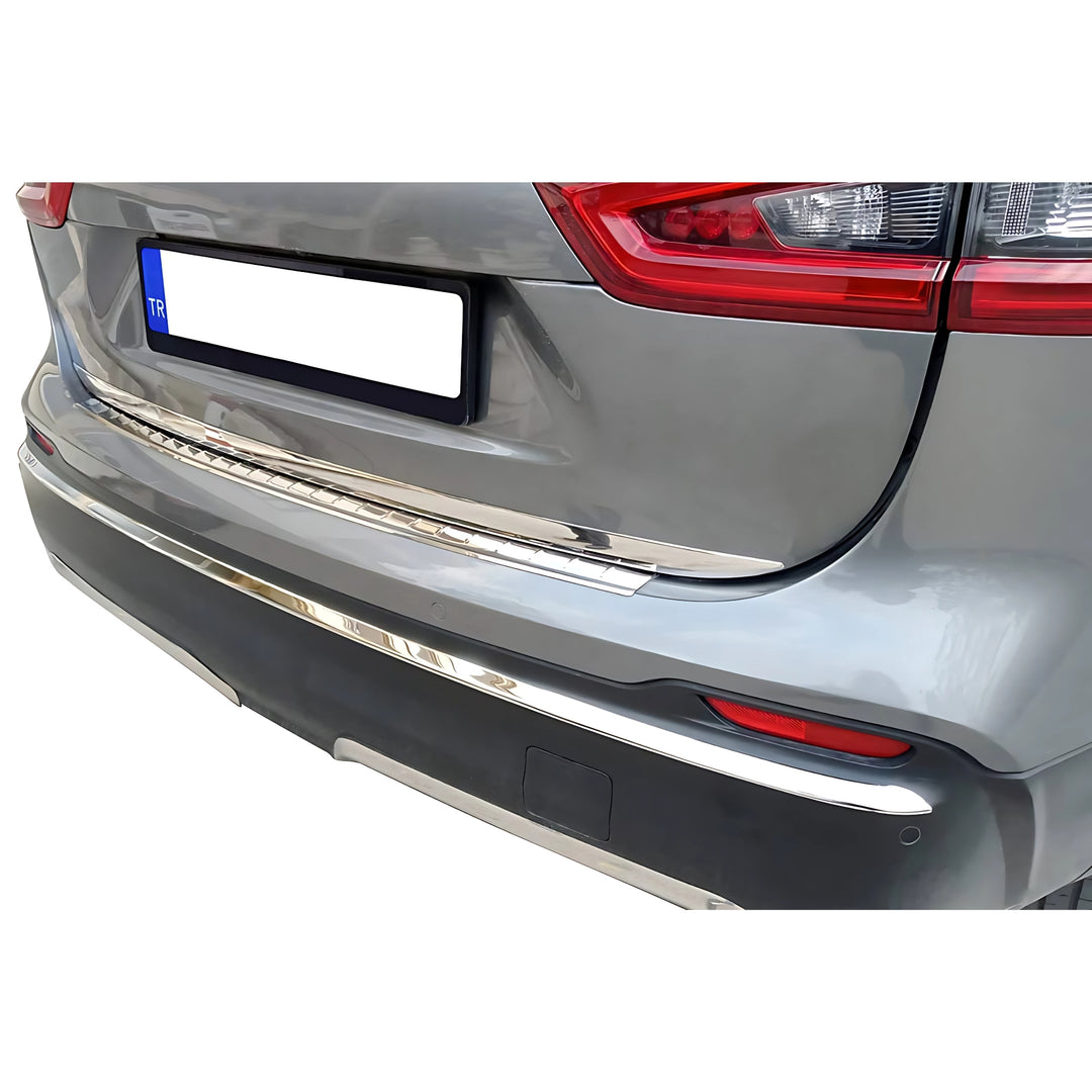 Nissan Qashqai Arka Tampon Çıtası - Krom | 2014 ve Sonrası