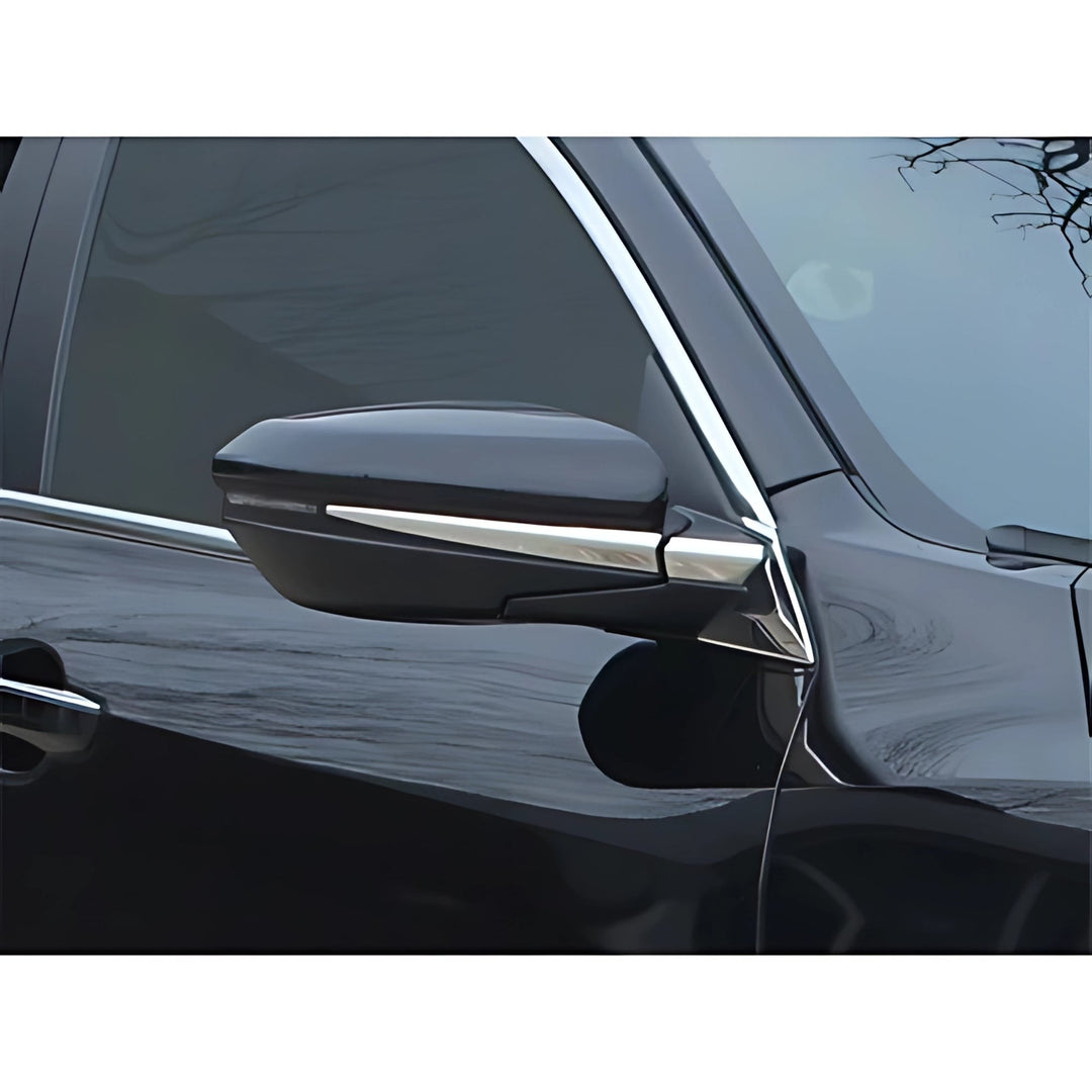 Honda Civic Ayna Kapağı Çıtası - Krom (4 Parça) | 2016-2021 Arası, HB/SD