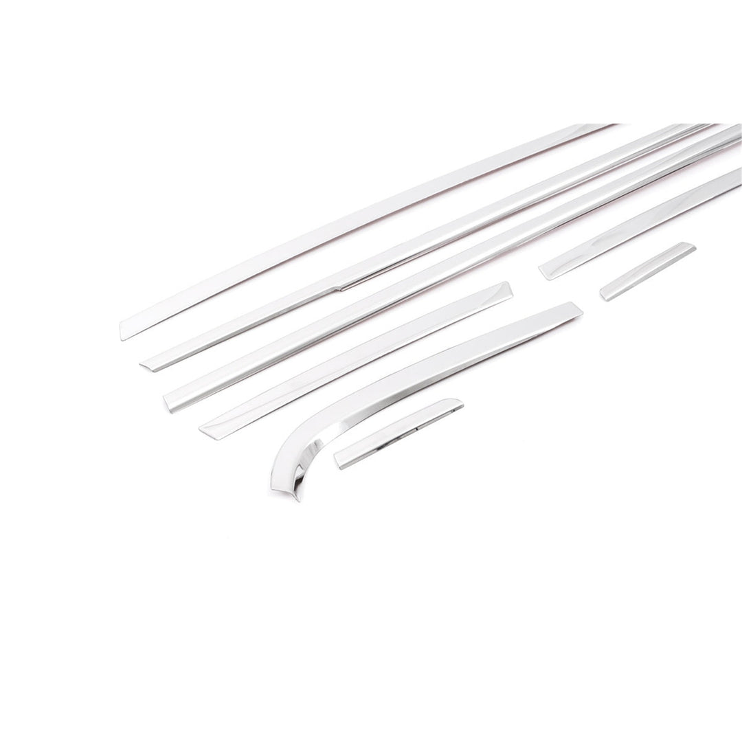 Hyundai Bayon Cam Çerçevesi - Krom (14 Parça) | 2021 ve Sonrası