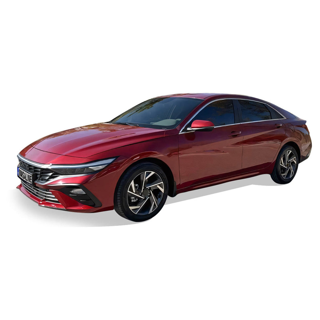 Hyundai Elantra Cam Çerçevesi - Krom (12 Parça) | 2020 ve Sonrası, SD