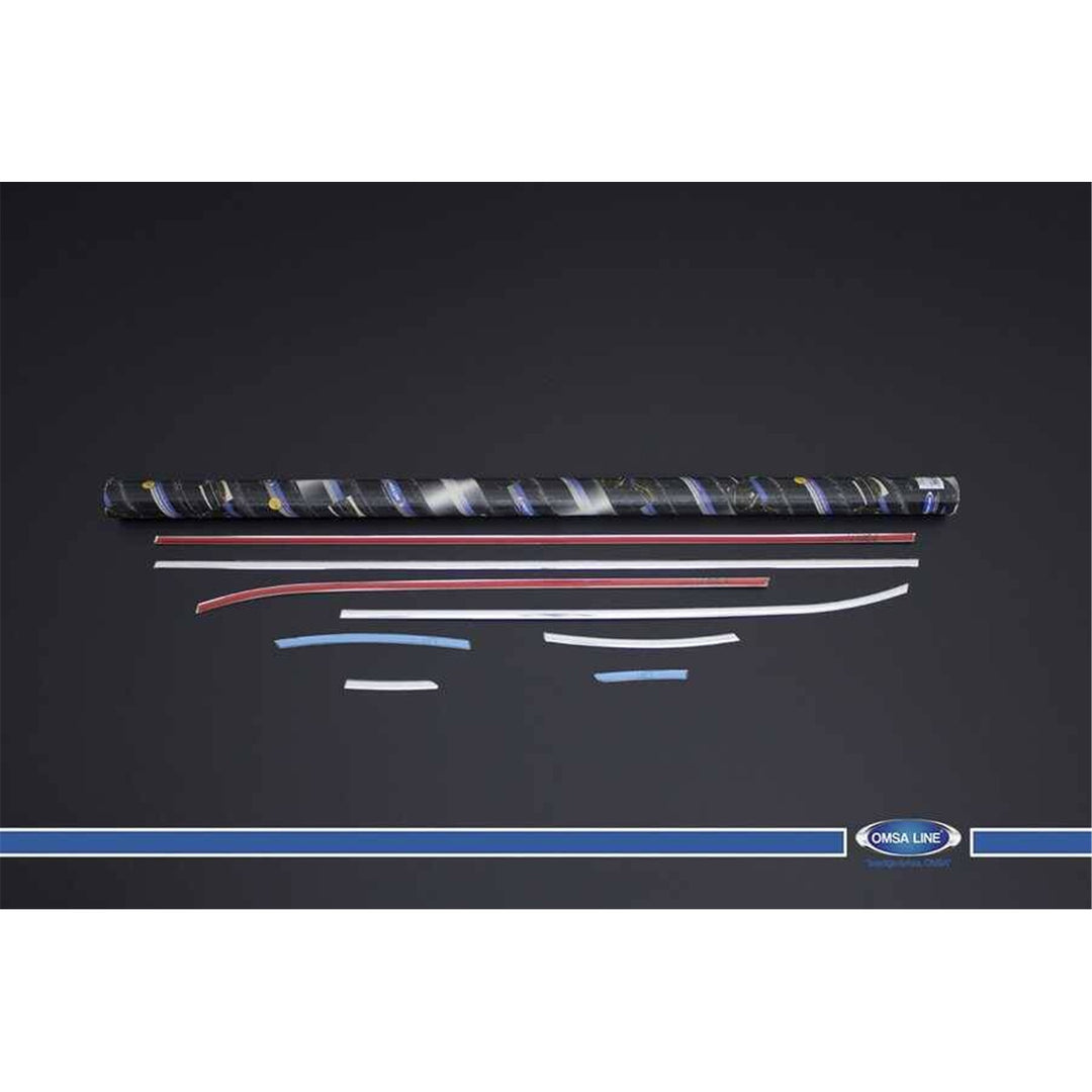 Hyundai i10 Cam Çıtası Alt - Krom (8 Parça) | 2013-2017 Arası, HB