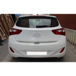 Resmi Galeri görüntüleyicisine yükleyin, Hyundai i30 Bagaj Alt Çıtası - Krom | 2012-2016 Arası, HB