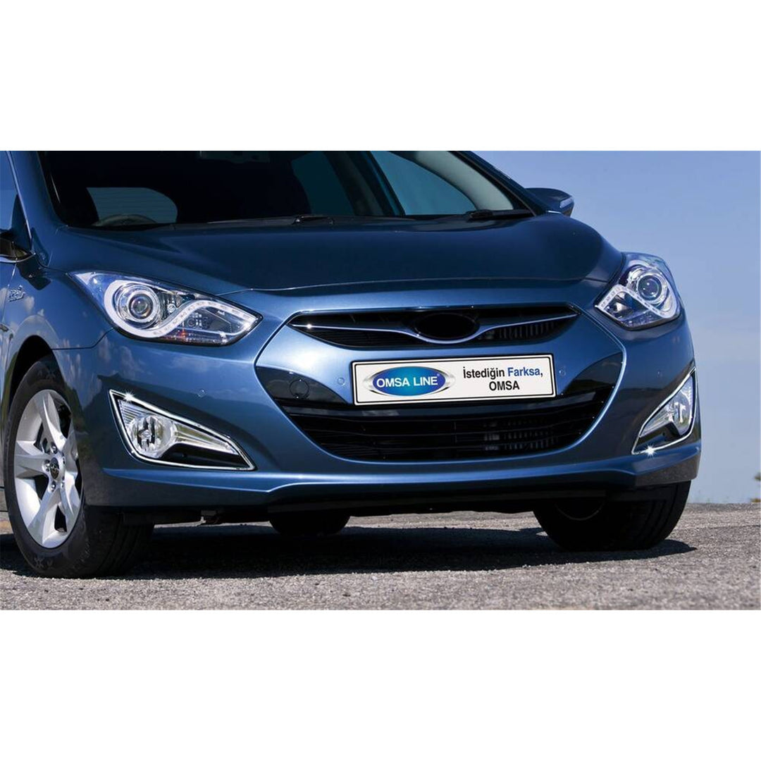 Hyundai i40 Sis Far Çerçevesi - Krom (2 Parça) | 2011 ve Sonrası, SD
