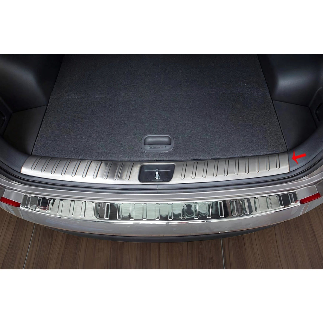 Hyundai Tucson Bagaj İç Eşiği - Krom Taşlı | 2015-2020 Arası