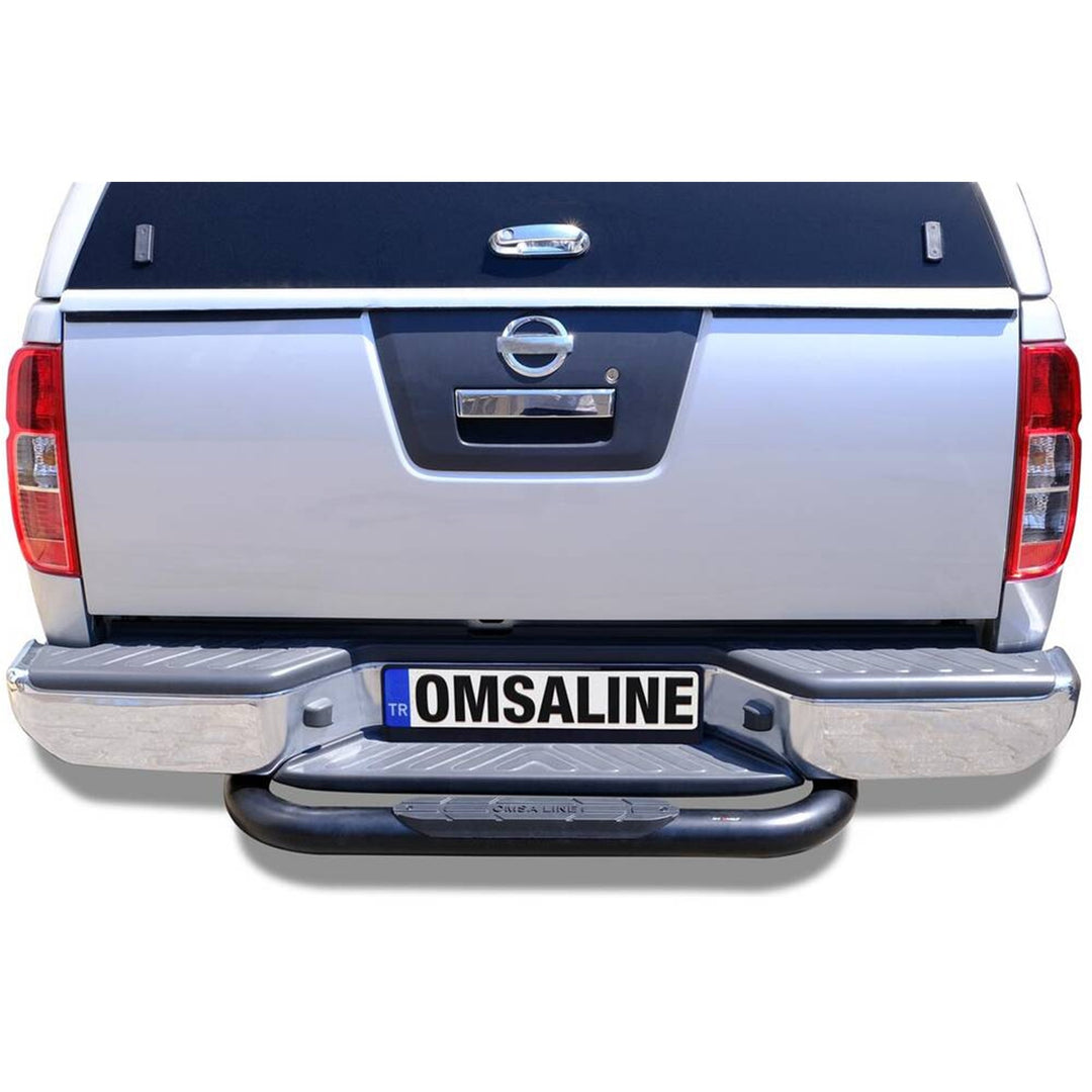 Isuzu D-Max Arka Koruma - Siyah, Amazon Çap:76 | 2012-2020 Arası