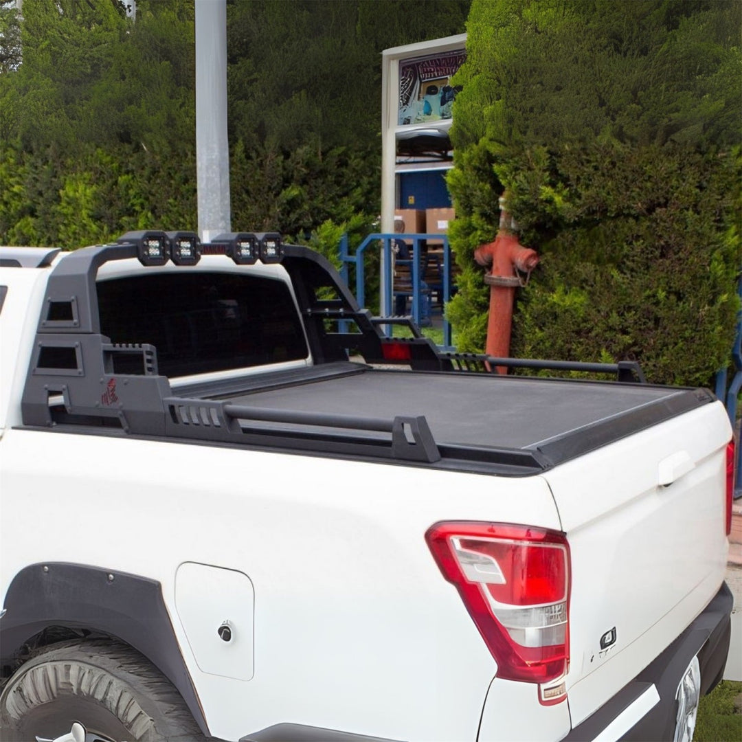 Isuzu D-Max Roll Bar - Siyah, Ledli, Dakar | 2020 ve Sonrası