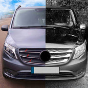 Mercedes Vito W447 Ön Panjur - Krom, Dar Model (5 Parça) | 2019-2024 Arası