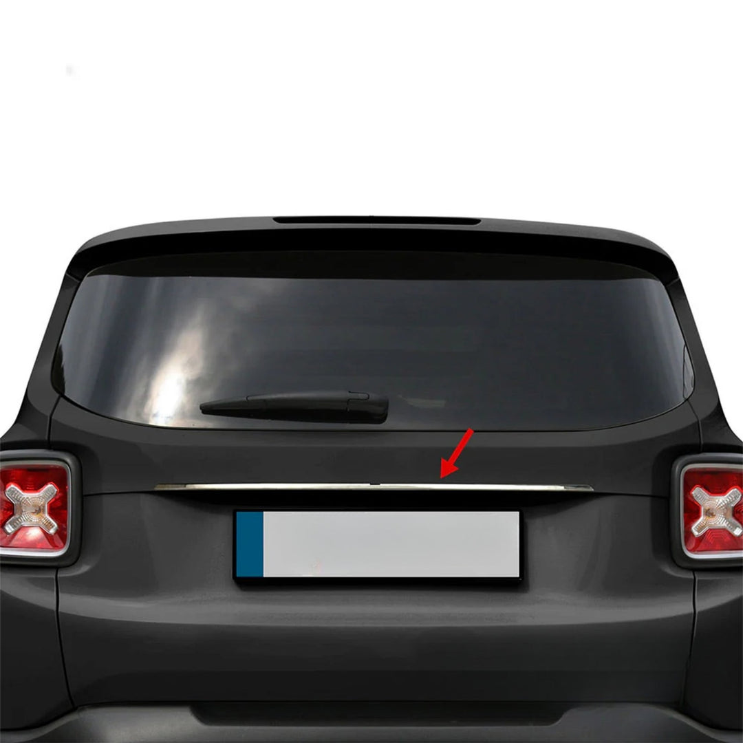 Jeep Renegade Bagaj Çıtası - Krom, Plaka Üstü | 2014 ve Sonrası