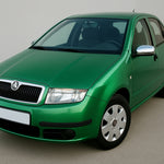 Resmi Galeri görüntüleyicisine yükleyin, Skoda Fabia Ayna Kapağı Set - Krom | 2000-2007 Arası, HB/SW