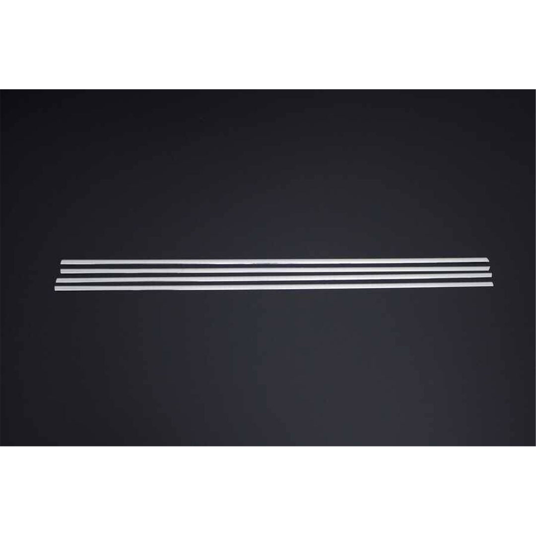 Kia Picanto Cam Çıtası Alt - Krom (4 Parça) | 2011 ve Sonrası, HB