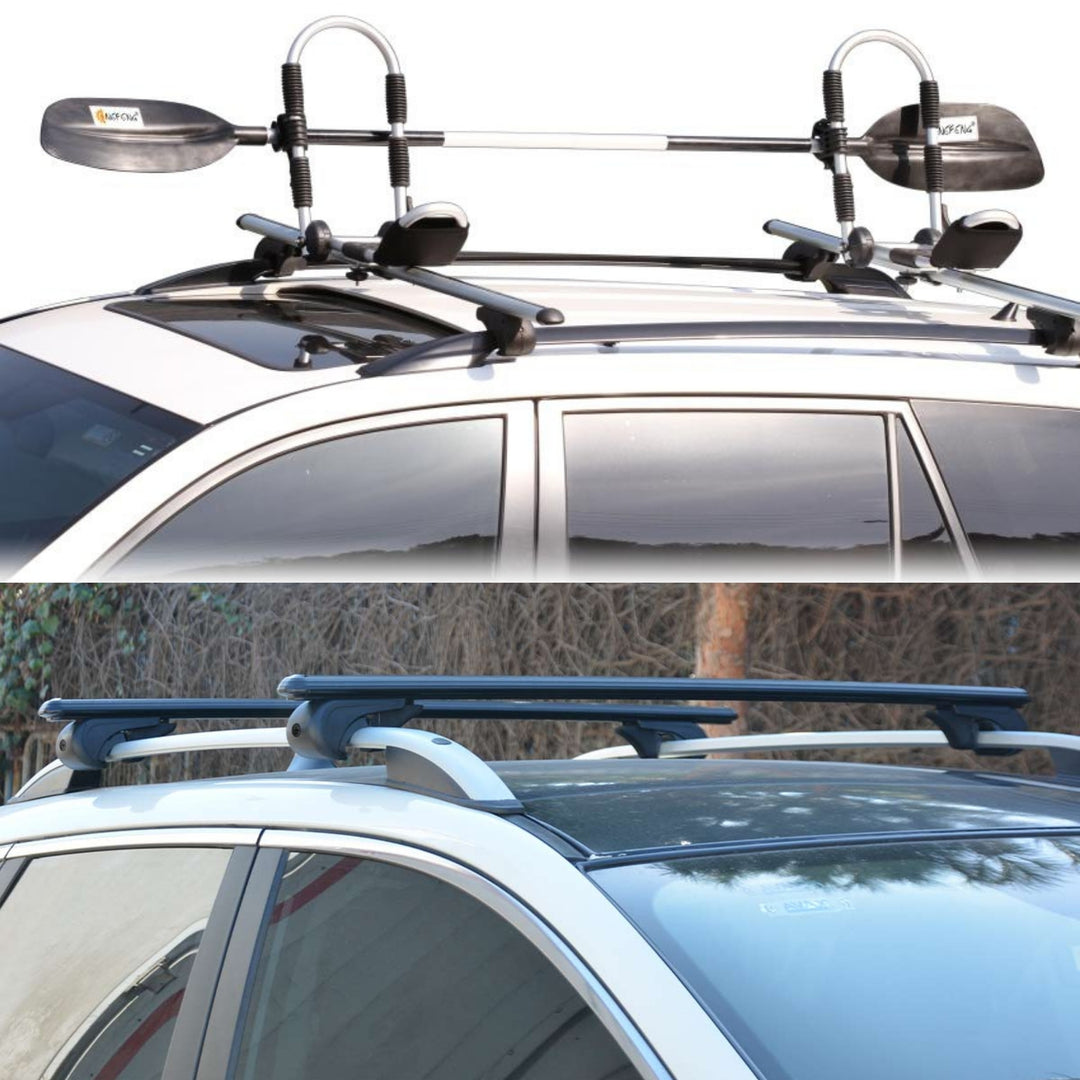 Peugeot 3008 Ara Atkı Siyah- Bold Bar v1 (Metal Kilit, 2 Parça) | 2009-2016 Arası