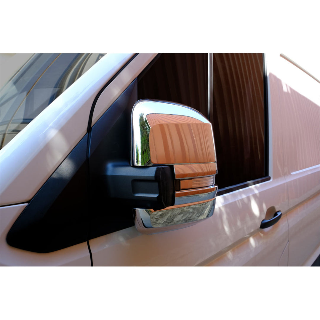 Man TGE Ayna Kapağı Set - ABS Krom (4 Parça) | 2017 ve Sonrası