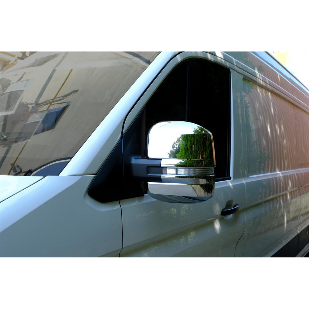 Man TGE Ayna Kapağı Set - ABS Krom (4 Parça) | 2017 ve Sonrası