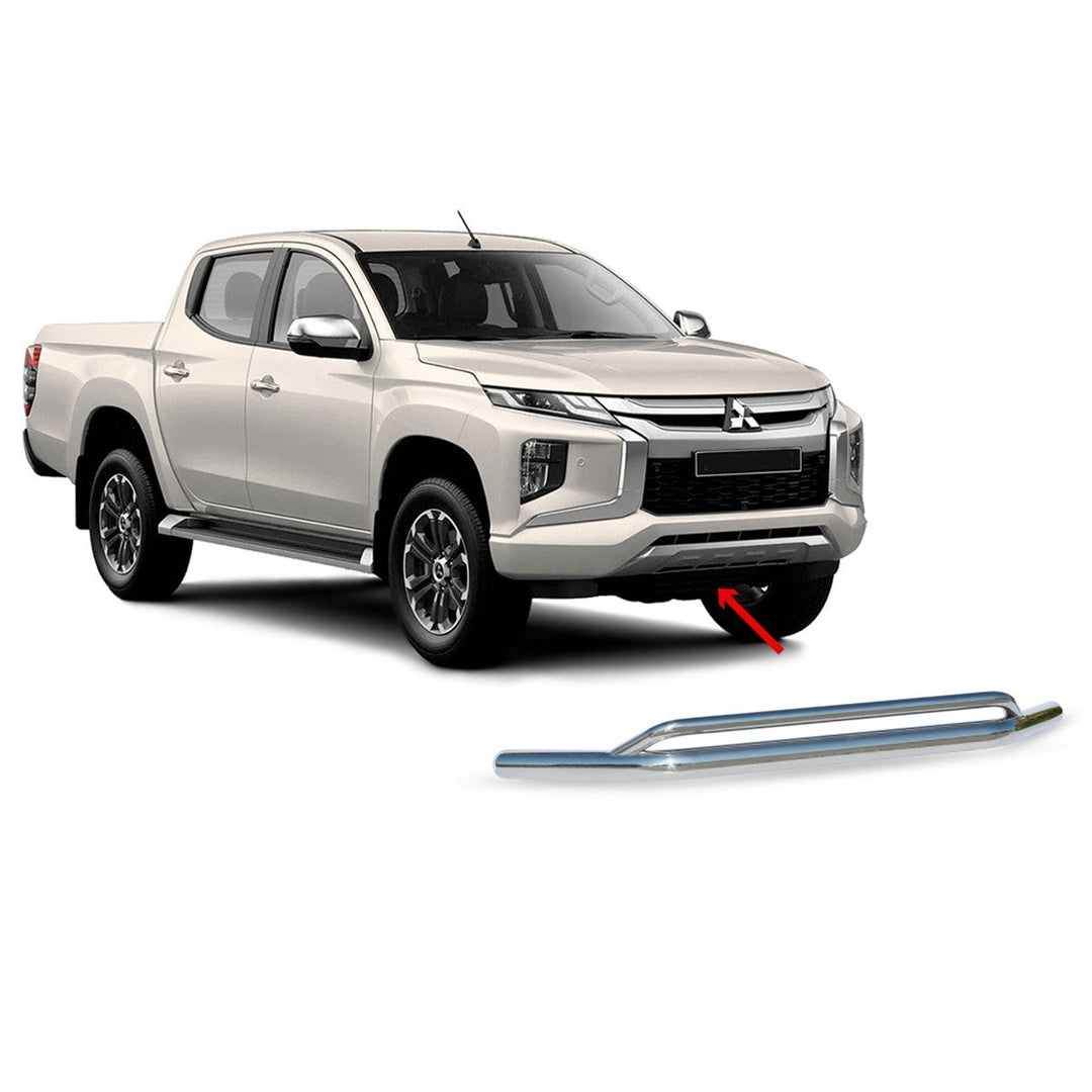 Mitsubishi L200 Ön Koruma - Krom, Vegas, Çap:76/42 | 2019 ve Sonrası