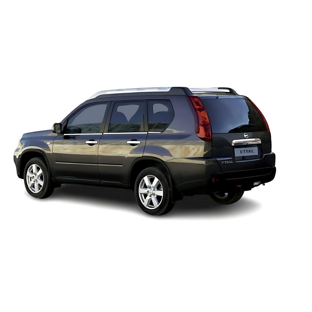 Nissan X-Trail Cam Çıtası Alt - Krom (6 Parça) | 2007-2011 Arası