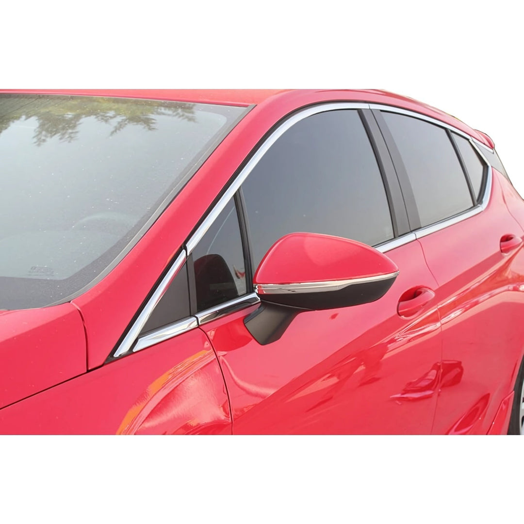 Opel Astra K Ayna Kapağı Alt Çıtası - Krom (2 Parça) | 2015-2021 Arası, HB/SD/SW