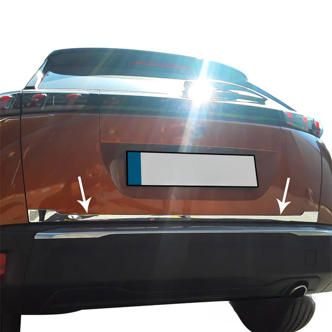 Peugeot E-2008 Bagaj Alt Çıtası - Krom | 2023 ve Sonrası