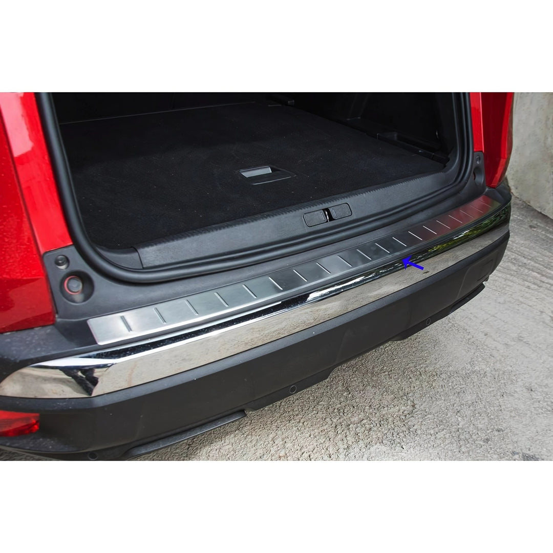Peugeot 5008 Arka Tampon Eşiği - Krom | 2017-2020 Arası
