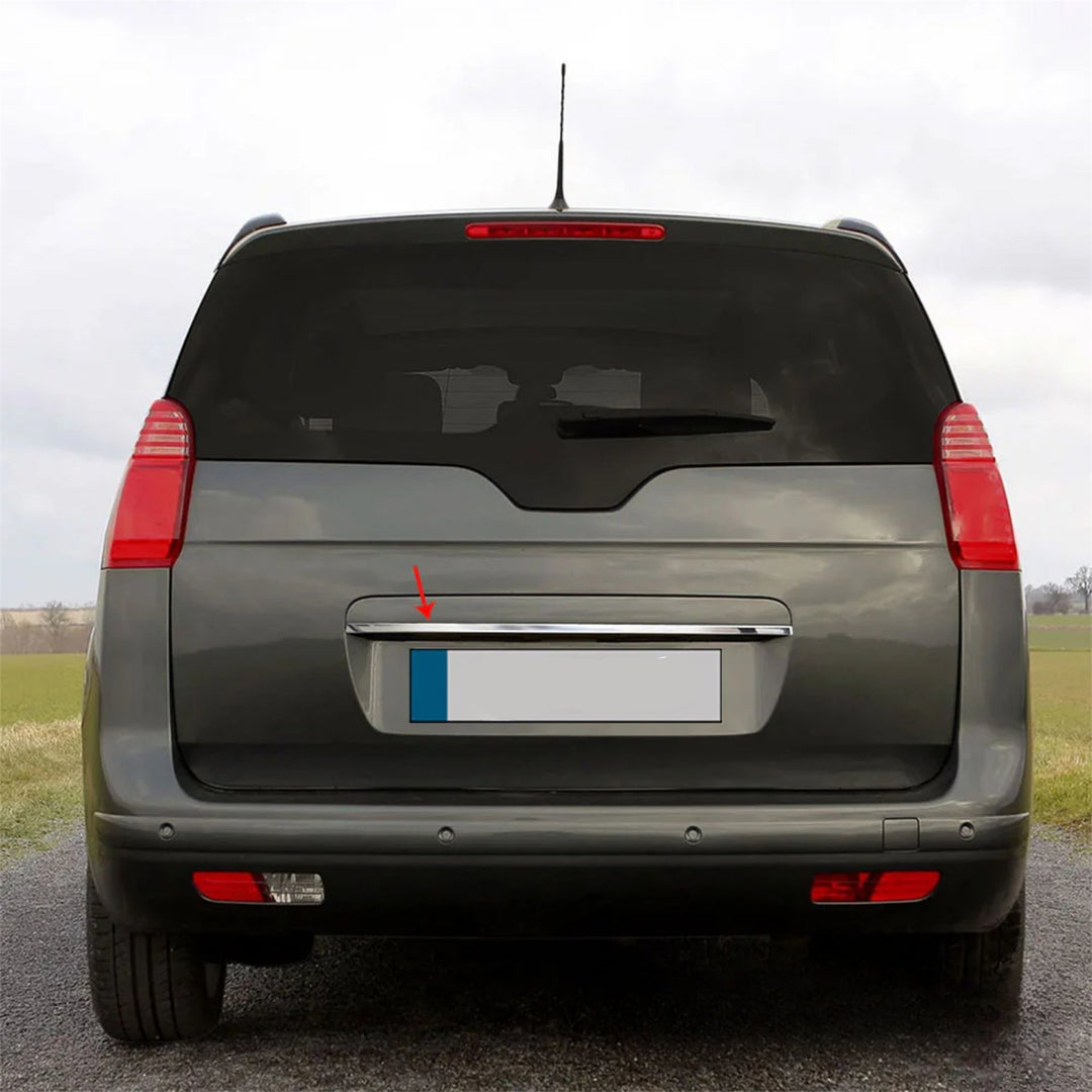 Peugeot 5008 Bagaj Çıtası - Krom, Plaka Üstü | 2010-2016 Arası