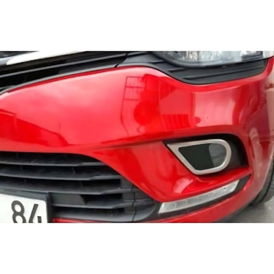 Renault Clio Sis Far Çerçevesi - Krom (2 Parça) | 2015-2020 Arası, HB/SW