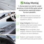 Resmi Galeri görüntüleyicisine yükleyin, Mercedes Vito W638 Tavan Çıtası - Gri, Kısa Şase, Solid | 1996-2003 Arası