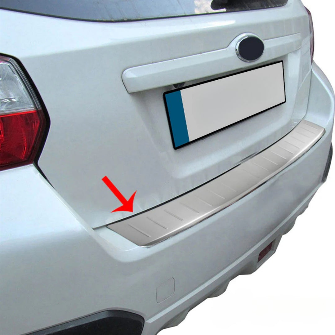Subaru Forester Arka Tampon Eşiği - Krom Taşlı | 2013-2019 Arası