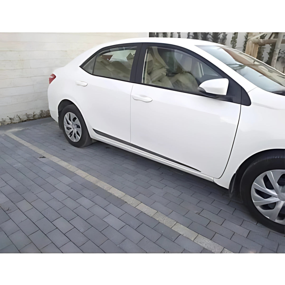 Toyota Corolla Yan Kapı Çıtası - Krom (4 Parça) | 2013-2018 Arası, SD