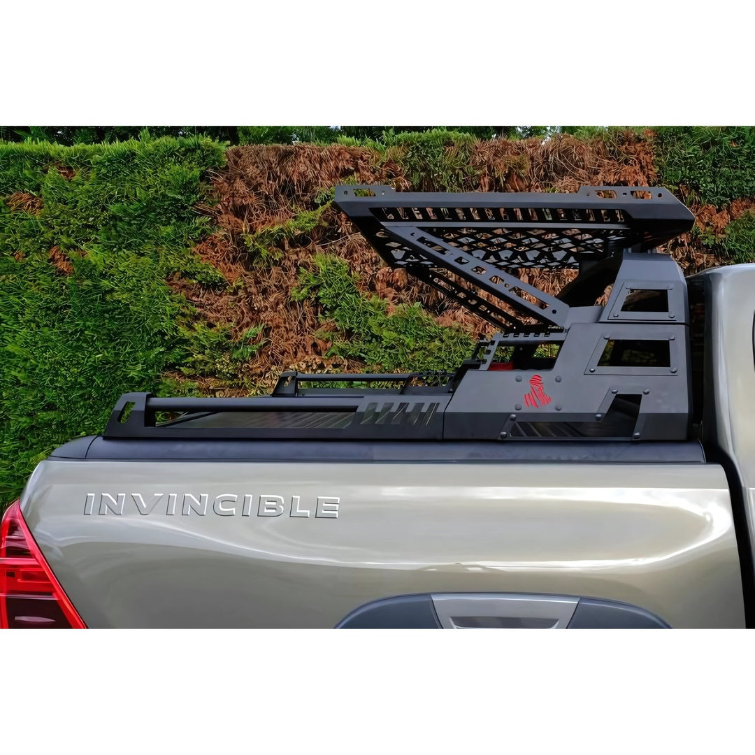 Toyota Hilux Roll Bar - Sepetli, Siyah, Orijinal Sürgülü İçin, Dakar | 2020 ve Sonrası