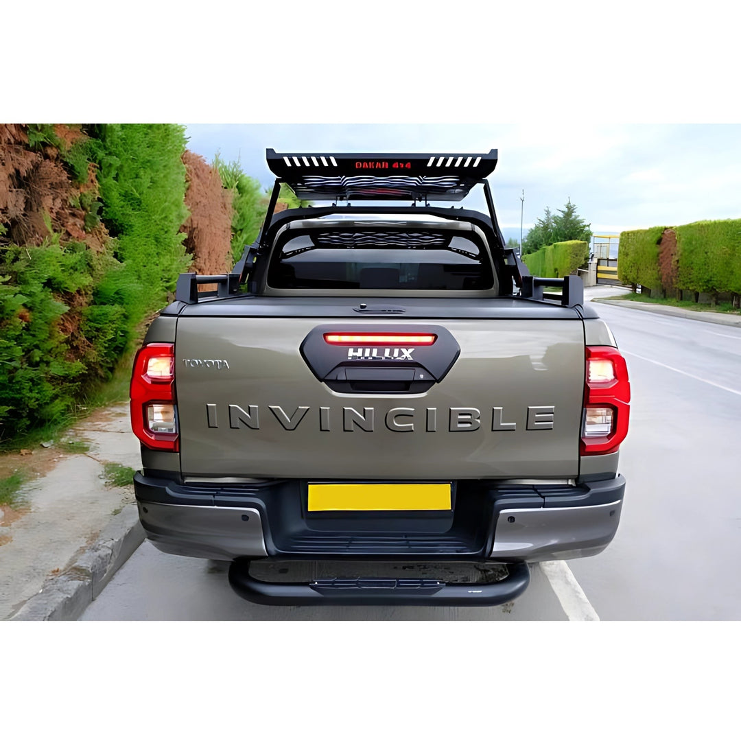 Toyota Hilux Roll Bar - Sepetli, Siyah, Orijinal Sürgülü İçin, Dakar | 2020 ve Sonrası