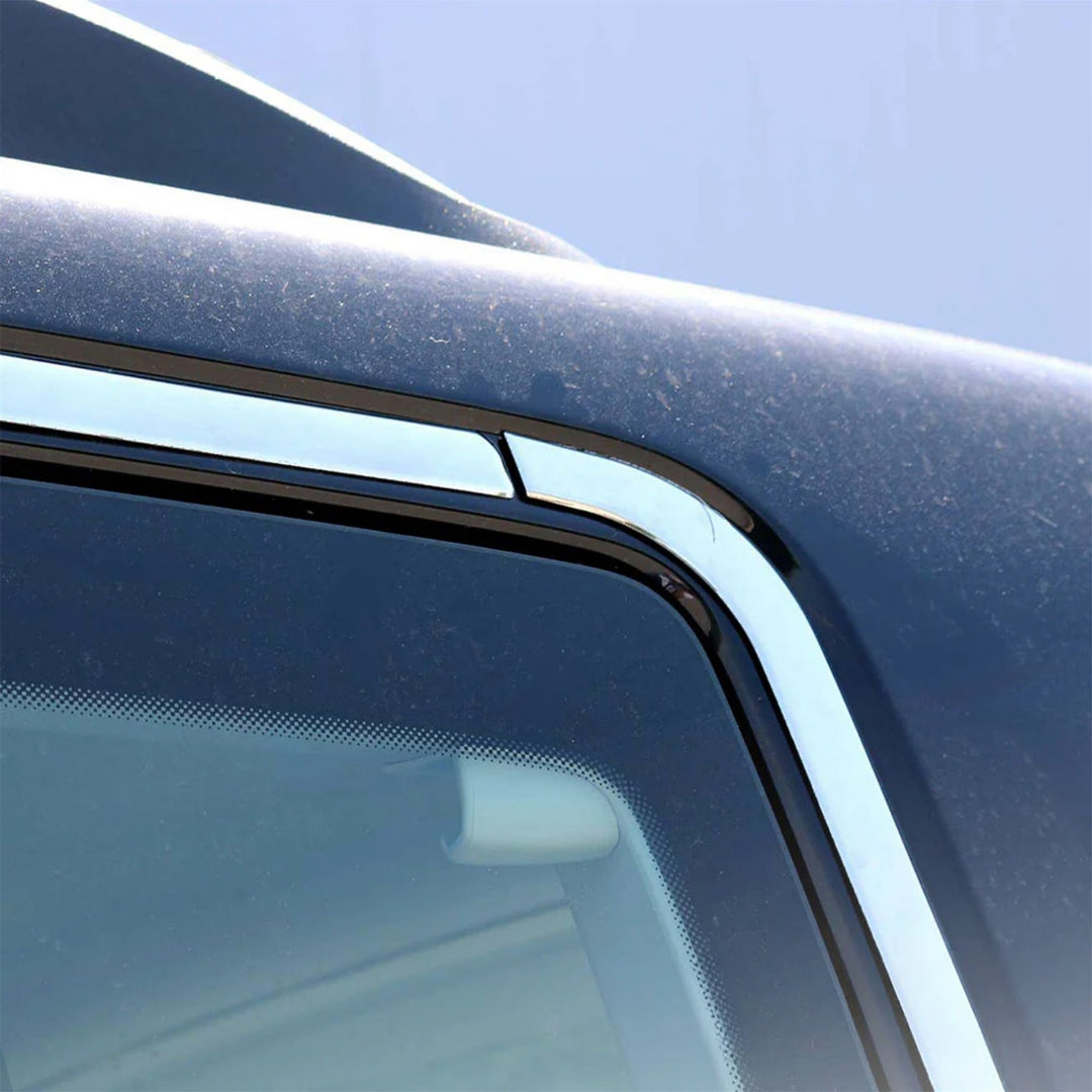VW Multivan T5 Cam Çerçevesi - Krom, Tek Sürgü, ing Versiyon, Kısa Şase (14 Parça) | 2003-2023 Arası