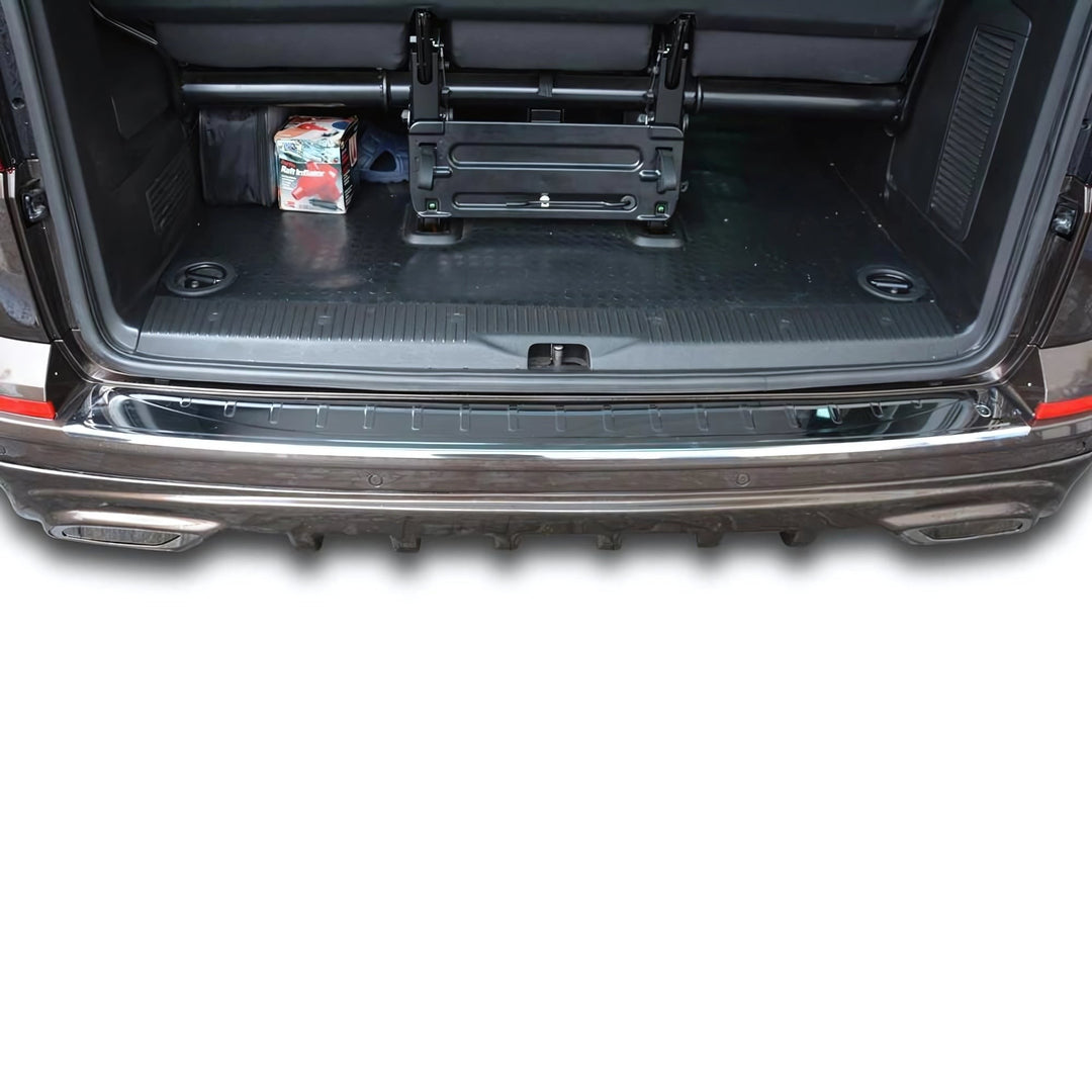 VW Caravelle T6 Arka Tampon Eşiği - Krom, Tek Kapı | 2015-2021 Arası
