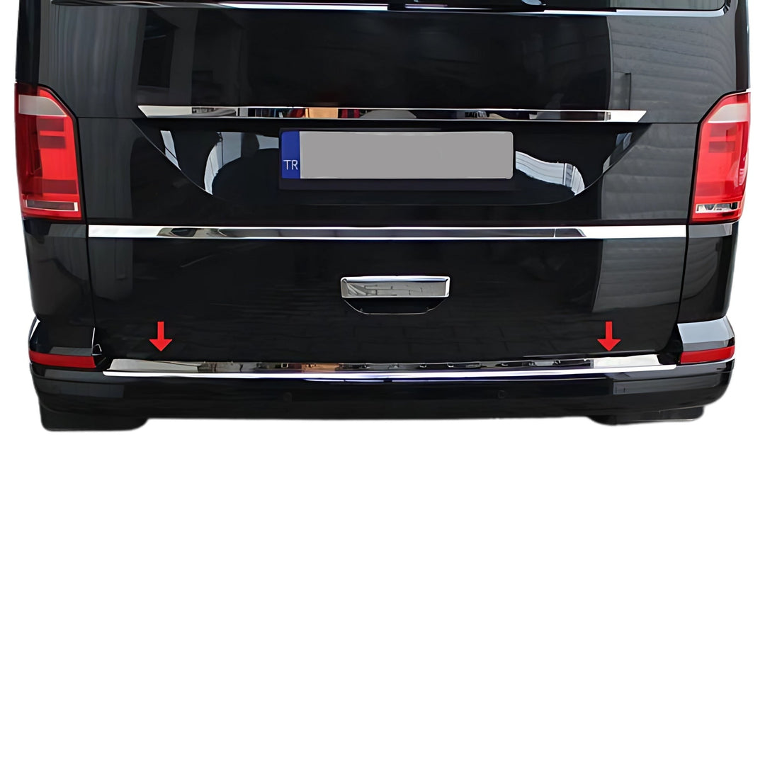 VW Multivan T6 Arka Tampon Eşiği - Krom | 2015-2021 Arası