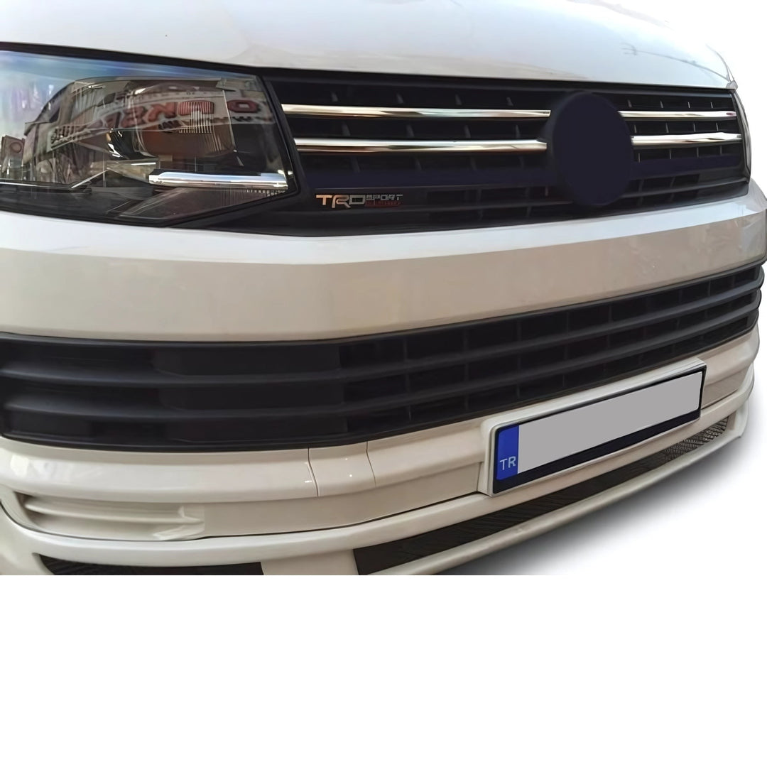VW Transporter T6 Ön Panjur Çıtası - Krom (4 Parça) | 2015-2019 Arası