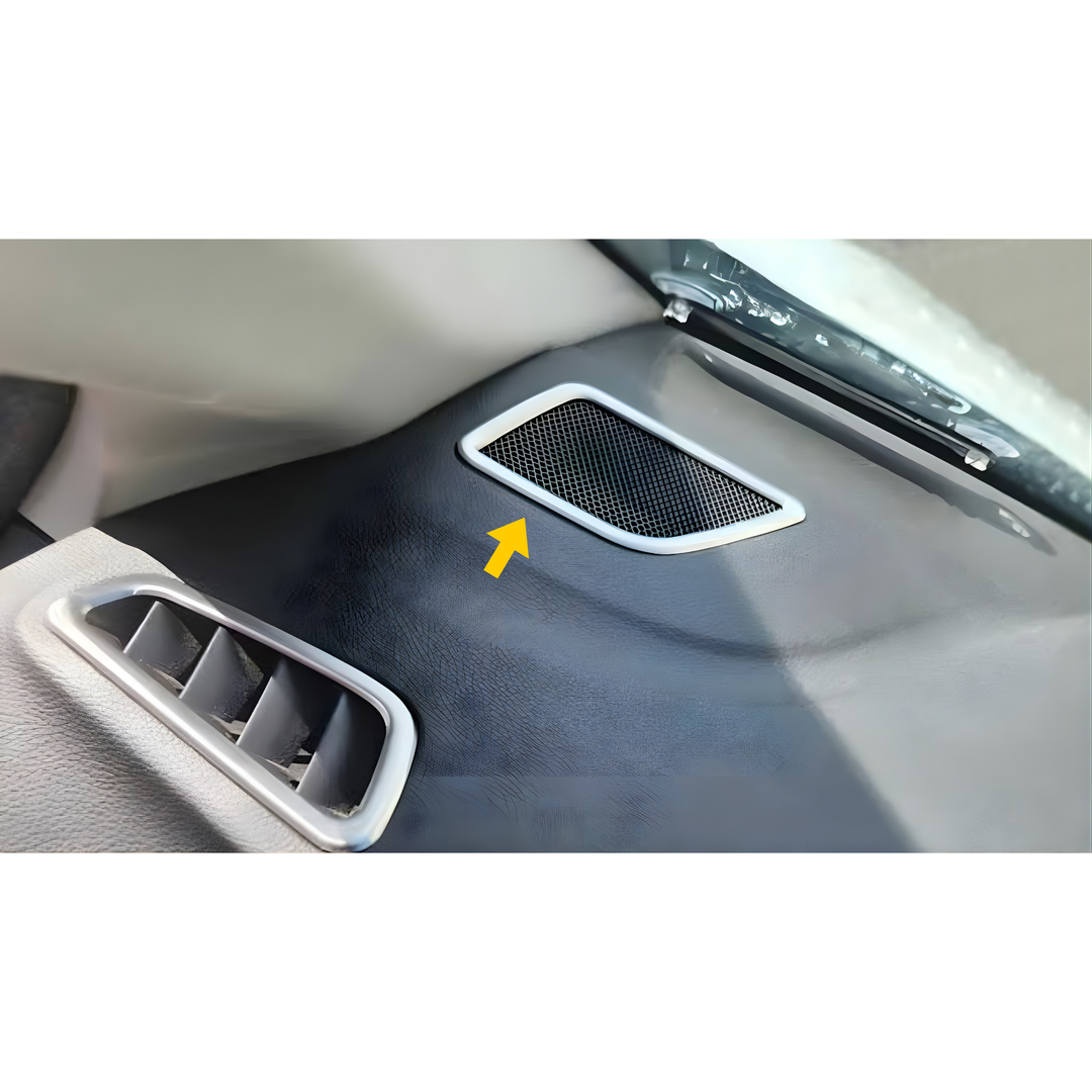 Renault Megane 4 Kokpit & Kapı Hoparlör Çıtası - Krom Taşlı (4 Parça) | 2016 ve Sonrası, HB/SD