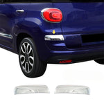 Resmi Galeri görüntüleyicisine yükleyin, Fiat 500L Arka Tampon Köşe Koruma - Krom (2 Parça) | 2018 ve Sonrası, HB