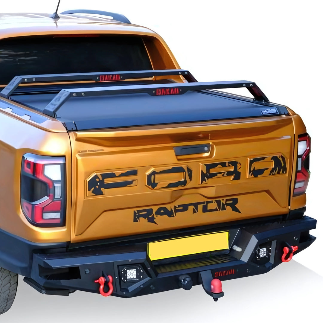 Ford Ranger Ara Atkı Kasa Üzeri Siyah- Dakar (2 Parça) | 2011-2015 Arası