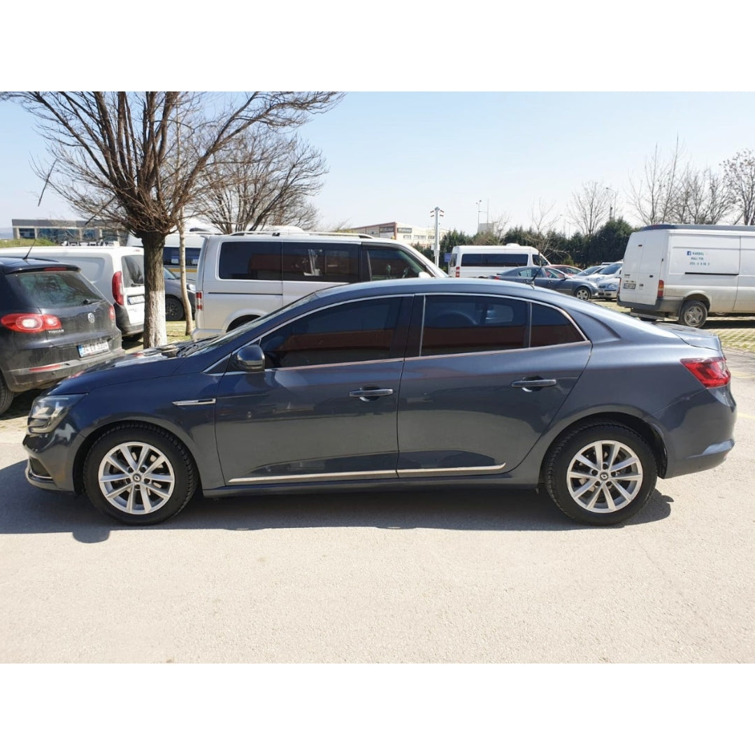 Renault Megane 4 Yan Kapı Çıtası - Krom (4 Parça) | 2016 ve Sonrası, SD