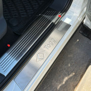 TOGG T10X İç Kapı Eşiği - Krom Taşlı ,Formlu (4 Parça) | 2023 ve Sonrası