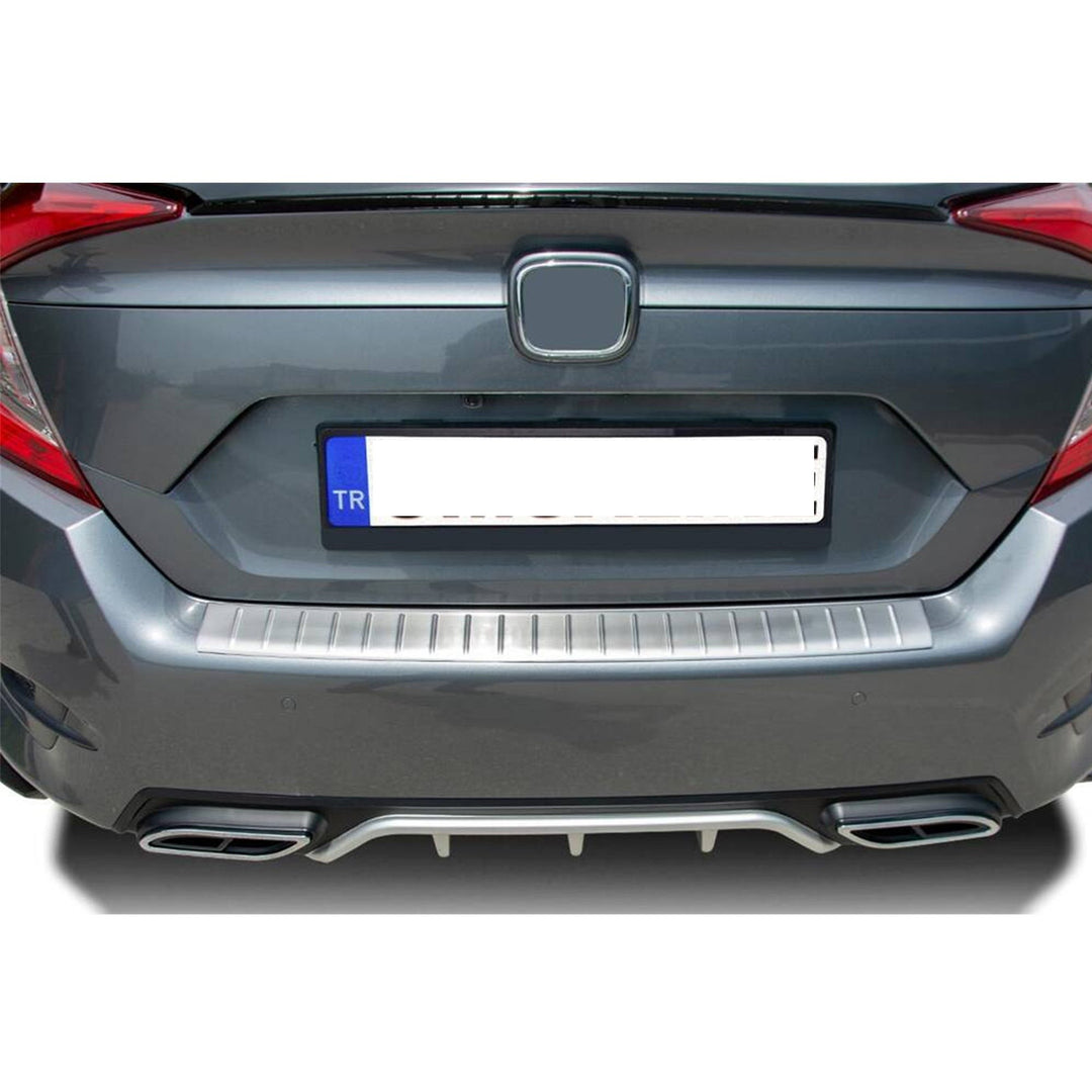 Honda Civic Arka Tampon Eşiği - Krom Taşlı | 2021 ve Sonrası, SD